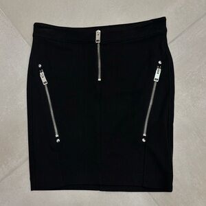 DIESEL BLACK MINI SKIRT